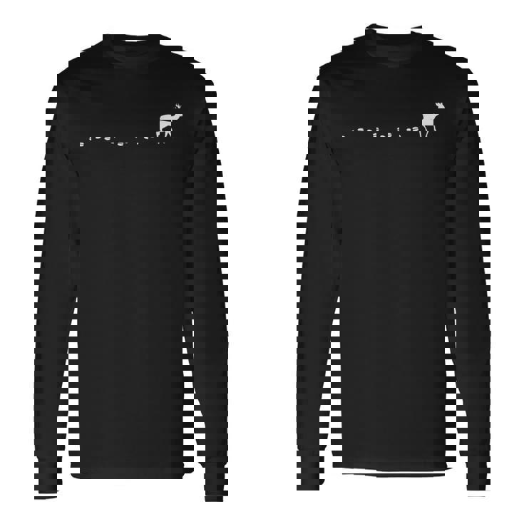 狩猟 鹿 卵 鹿 トレイル トレイル ハンティング 服 ハンター 長袖Tシャツ