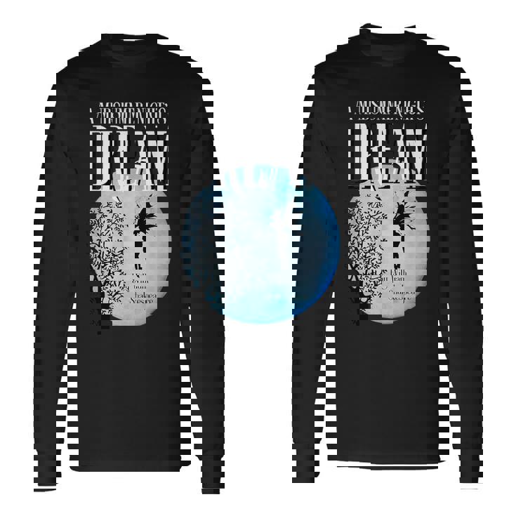 真夏の夜の夢 ウィリアム・シェイクスピア 長袖Tシャツ