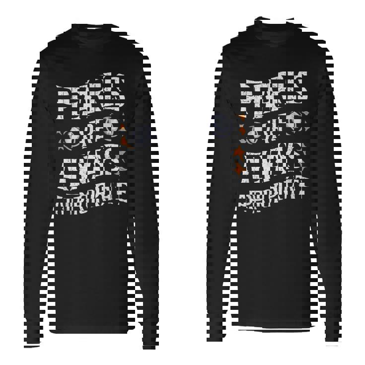 真珠はいつもふさわしい。ジャッキー・ケネディ 長袖Tシャツ