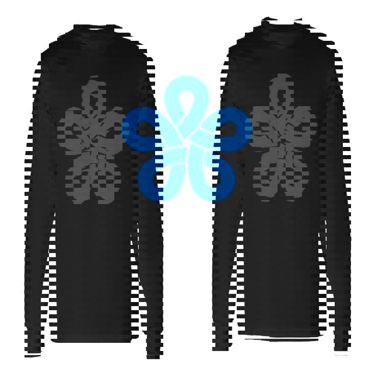 福岡県特殊旗 シンボル 日本 九州 長袖Tシャツ