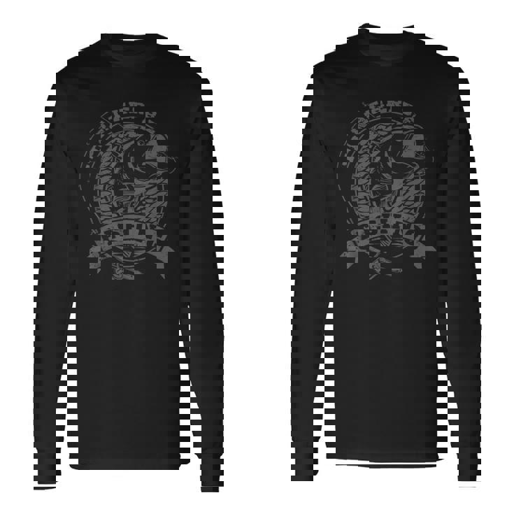 私はむしろ漁師のために面白い引用を釣りたいです 長袖Tシャツ