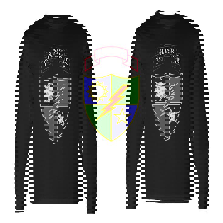 第1大隊-第75レンジャー連隊 長袖Tシャツ