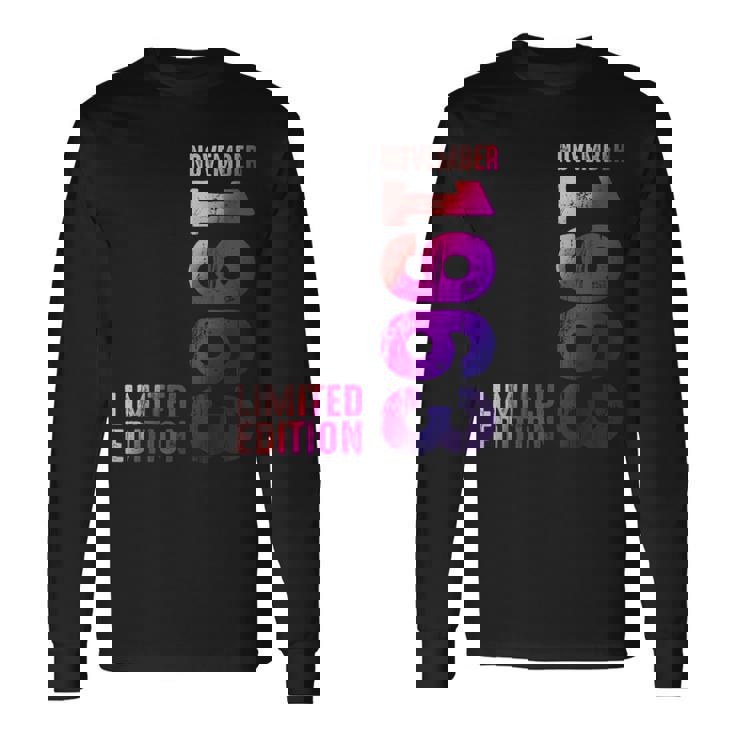 素晴らしい年 1963 年 11 月 1963 年から 1963 年から 1963 年レトロな1963 長袖Tシャツ