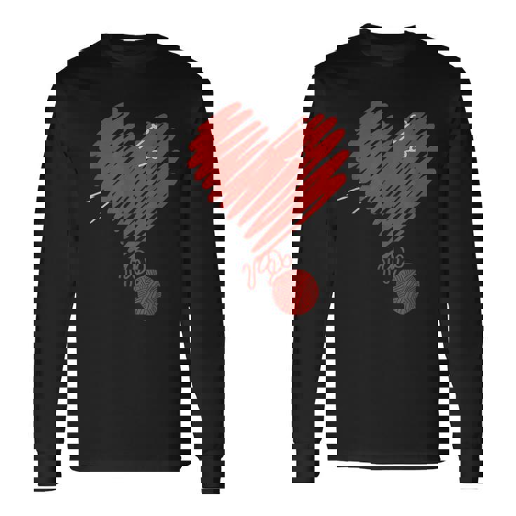 編み物 I かぎ針編み I 毛糸 I ニッター I 編み物 長袖Tシャツ