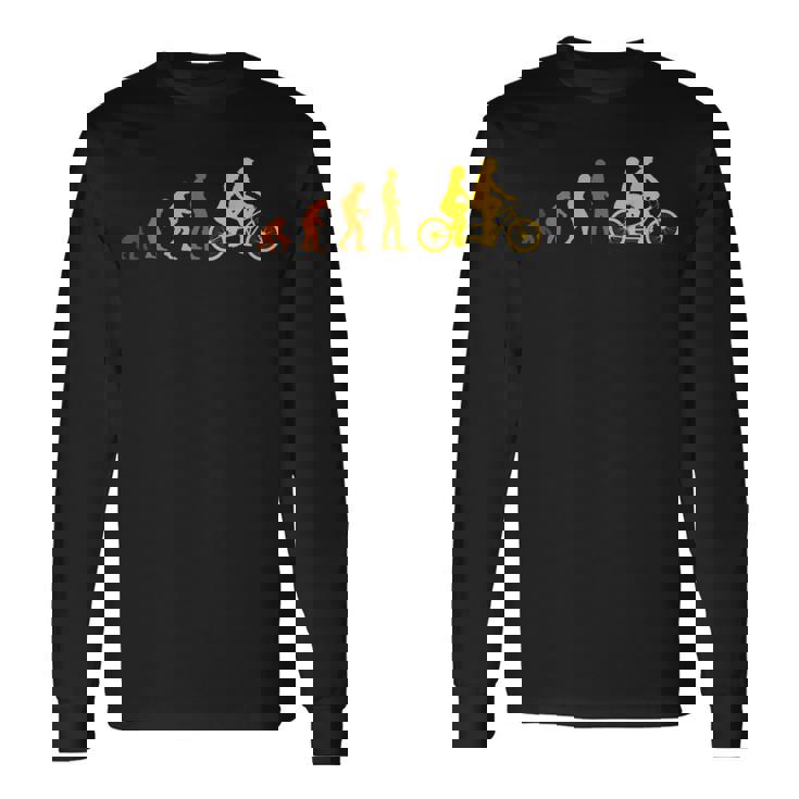 自転車 タンデムバイク タンデムバイク 長袖Tシャツ