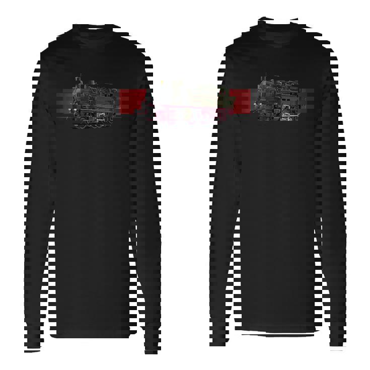 蒸気機関車 鉄道模型 プロイセン T12系 74 長袖Tシャツ