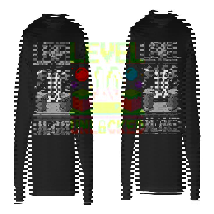 誕生日 男の子 シャツ レベル 10 ロック解除 10歳の誕生日 男の子 長袖Tシャツ