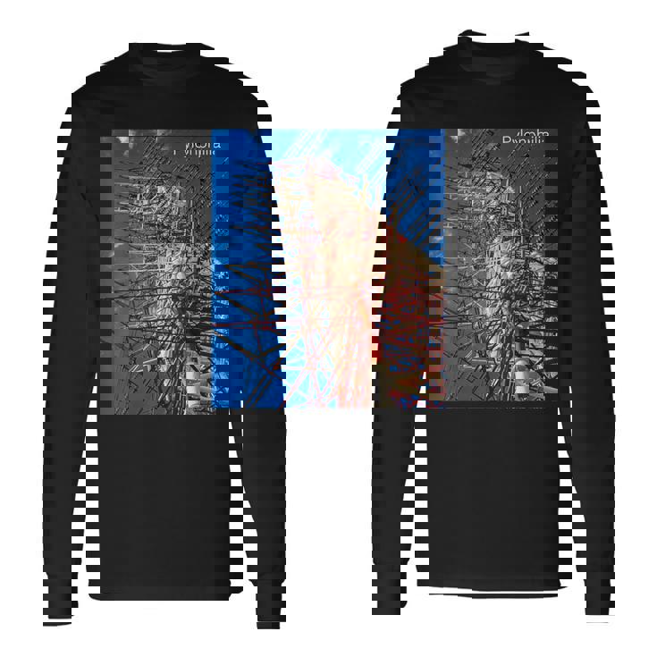 送電鉄塔 -Pylonphilia- 長袖Tシャツ