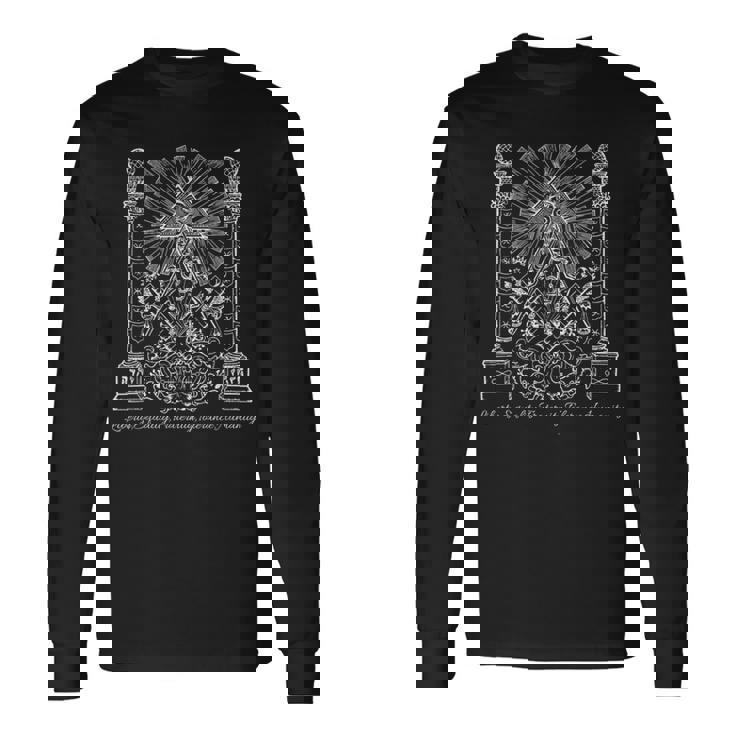 都市伝説アイテム フリーメイソン 長袖Tシャツ