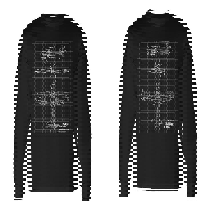 面白いtシャツ ゼロ戦 零戦 戦闘機 ミリタリー メンズ 飛行機 Ww2 第二次世界大戦 軍用機 グッズ 服 長袖tシャツ 長袖Tシャツ