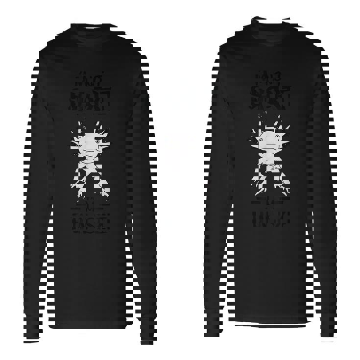 面白いウーパールートル、短くはない、楽しいサイズだよ 長袖Tシャツ