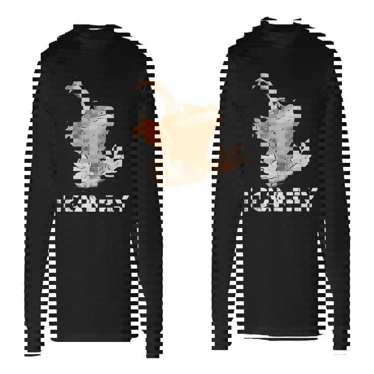 面白い紋付きヤモリ、ヤモリ好き、ヤモリのユーモア、クレスティギフト 長袖Tシャツ