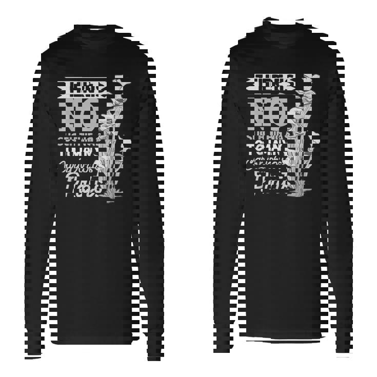 食虫植物 ピッチャー サラセニア 食虫性フライトラップ。 長袖Tシャツ ギフトのアイデア