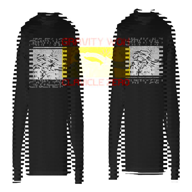 骨折 鎖骨 長袖Tシャツ