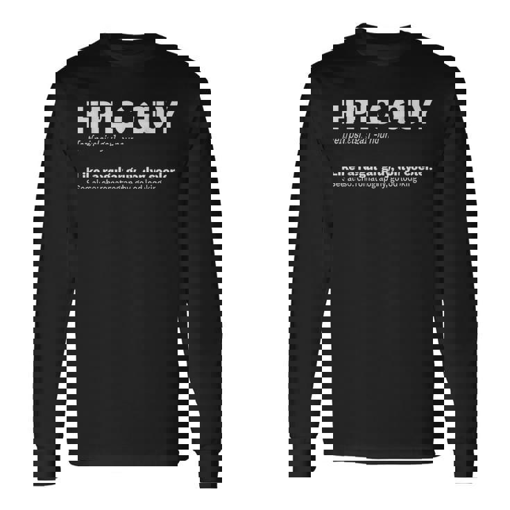 高性能液体クロマトグラフィー Hplc Guy 長袖Tシャツ