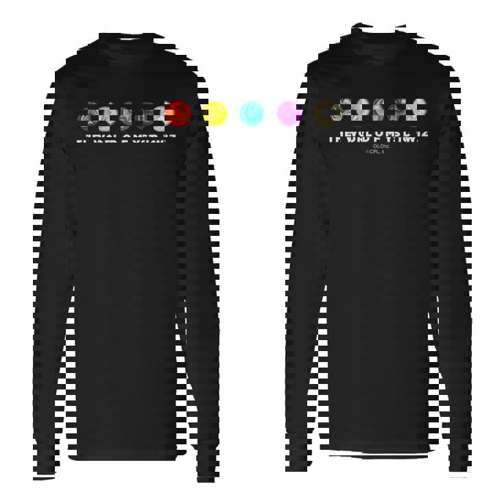 黒猫のウィズ 属性 長袖Tシャツ