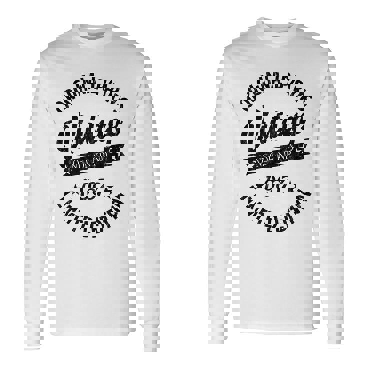 1967年生まれのヴィンテージレトロクラシック誕生日ギフト 長袖Tシャツ