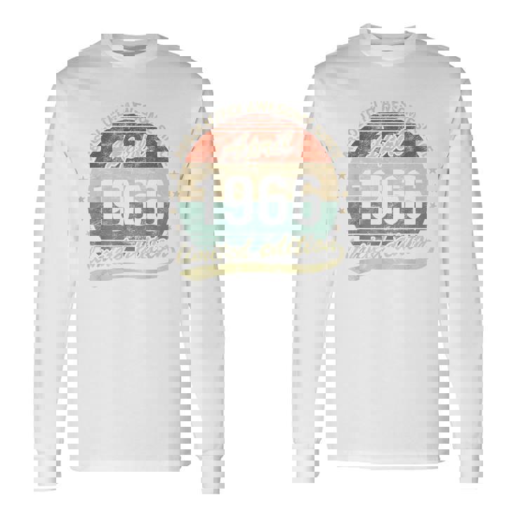 60歳の誕生日 1966年4月から絶対に素晴らしいヴィンテージ。 長袖Tシャツ