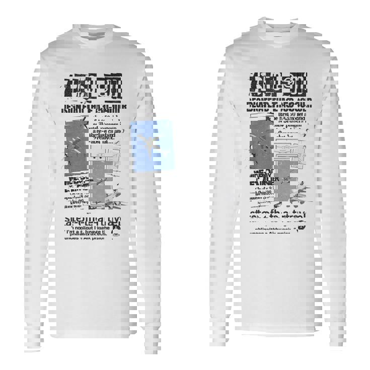 A350-900 エアバス ブラック エアクラフトtシャツ 長袖Tシャツ ギフトのアイデア