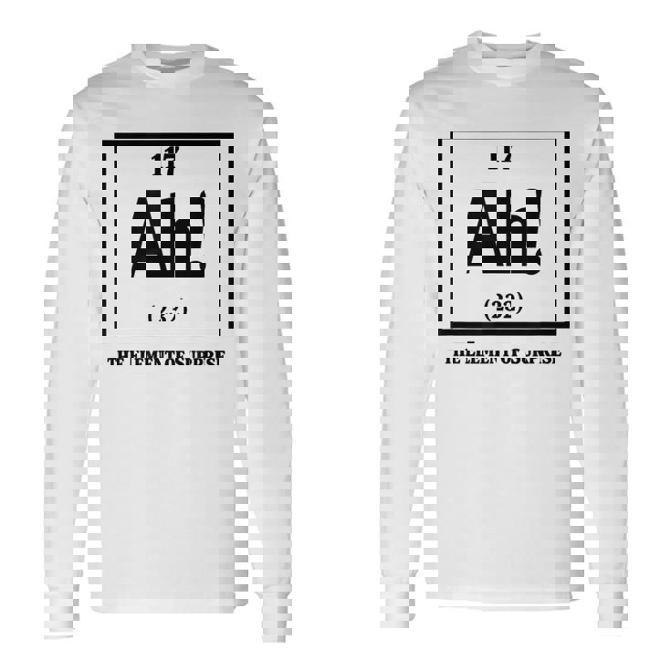 Ah The Element Ofurprise Periodic Table 長袖Tシャツ