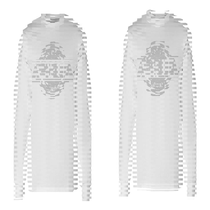 Aprilia Italia Aprilia Italy 公式 アプリリア ラツィオ Cv23 長袖tシャツ 長袖Tシャツ