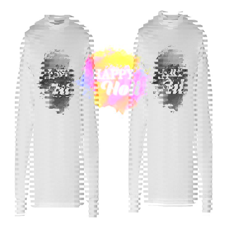 Colormear Happy Holi 長袖Tシャツ
