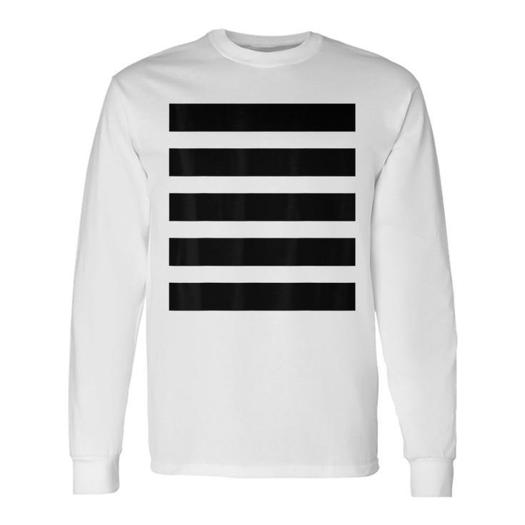 Costume D'abeille Abeille Rayures Rayé Carnaval T-shirt à manches longues