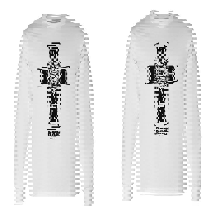 メンズ Dogtown Garage Cross クリスチャンtシャツ 長袖Tシャツ ギフトのアイデア