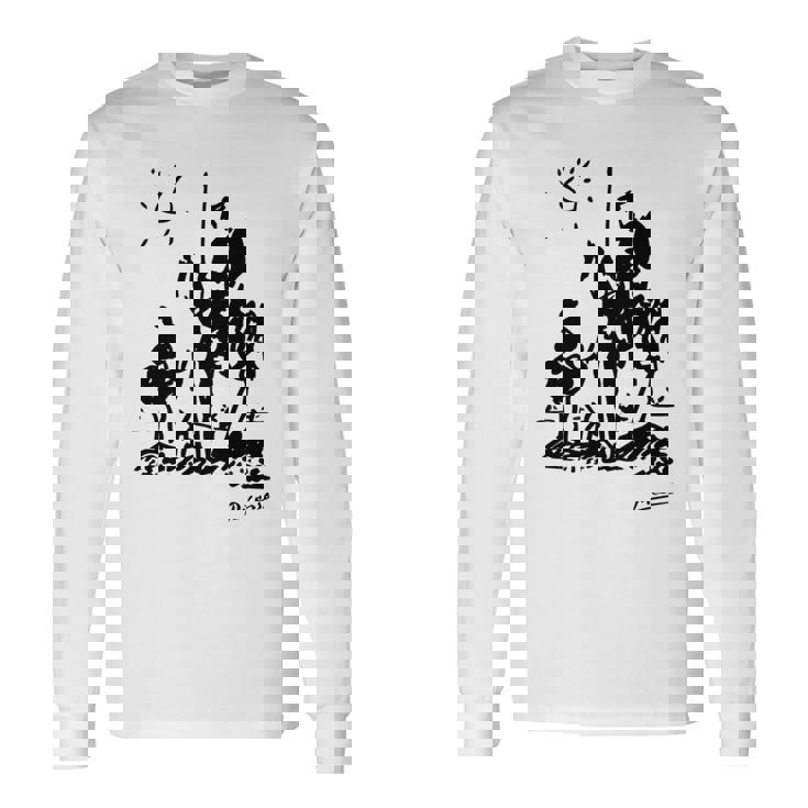 Don Quixote アートワーク 長袖tシャツ 長袖Tシャツ