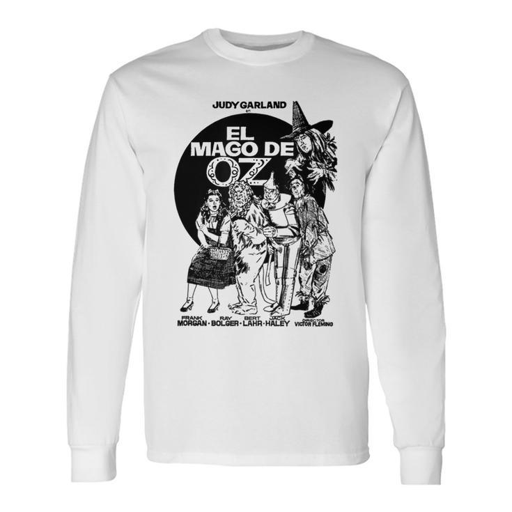 Emerald City Oz Tinman Lion Épouvantail Dorothy Magicien D'oz T-shirt à manches longues