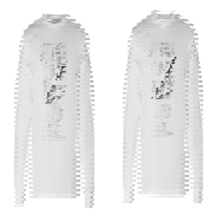 Enjoyintage Peace Love ロックンロールtシャツ ロックンロール 長袖Tシャツ ギフトのアイデア