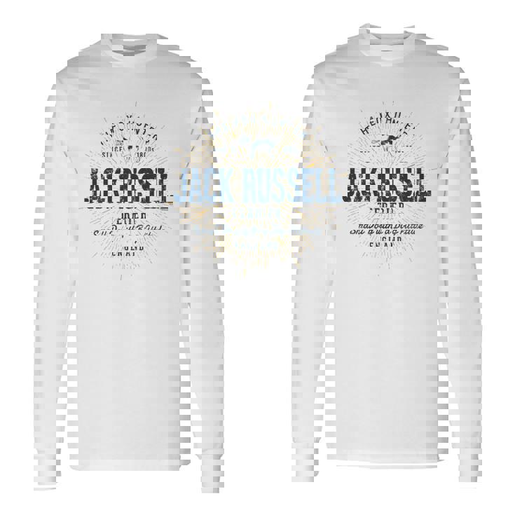 Jack Russell Terrier ヴィンテージジャック・ラッセル・テリア 長袖tシャツ 長袖Tシャツ