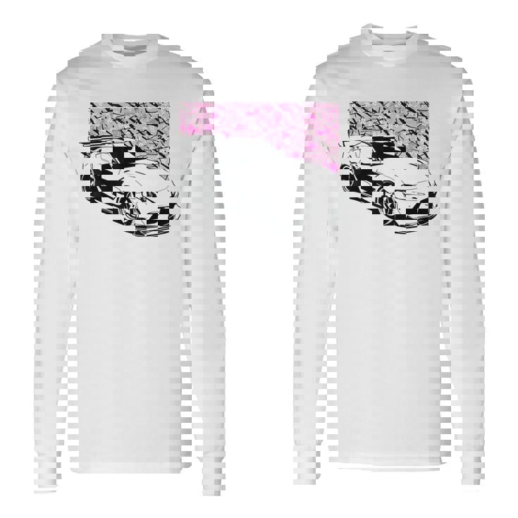 Jdm スープラ Mk5 Gr 桜 2Jz スタンスグラフィックtシャツ 長袖Tシャツ