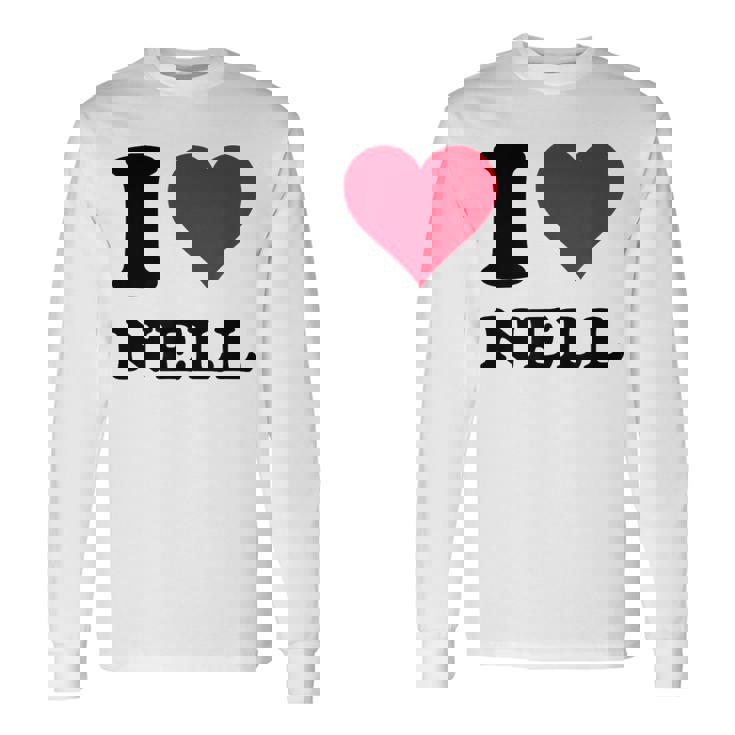 I Love Nell 長袖Tシャツ ギフトのアイデア