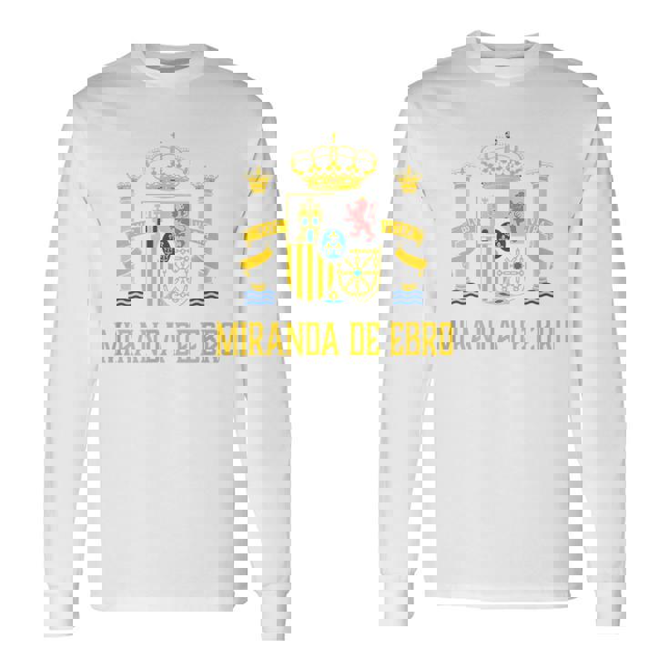 Miranda De Ebro España España Camiseta de manga larga