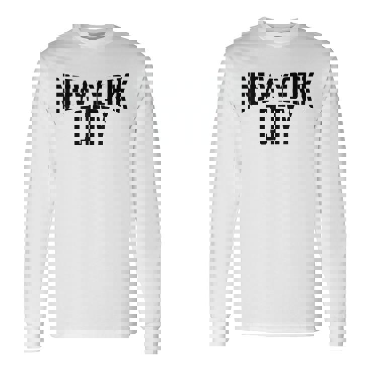 New York City Manhattan シャツ メンズ レディース 長袖Tシャツ