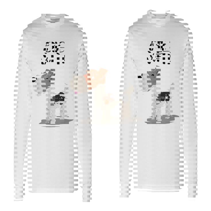 Omg Wft ワイヤーフォックステリアシャツ 長袖Tシャツ