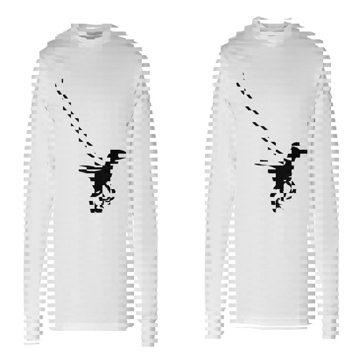 Raptor Velociraptor On A Leash Dino Cool Graphic Tank Top Long Sleeve T-Shirt Gifts ideas