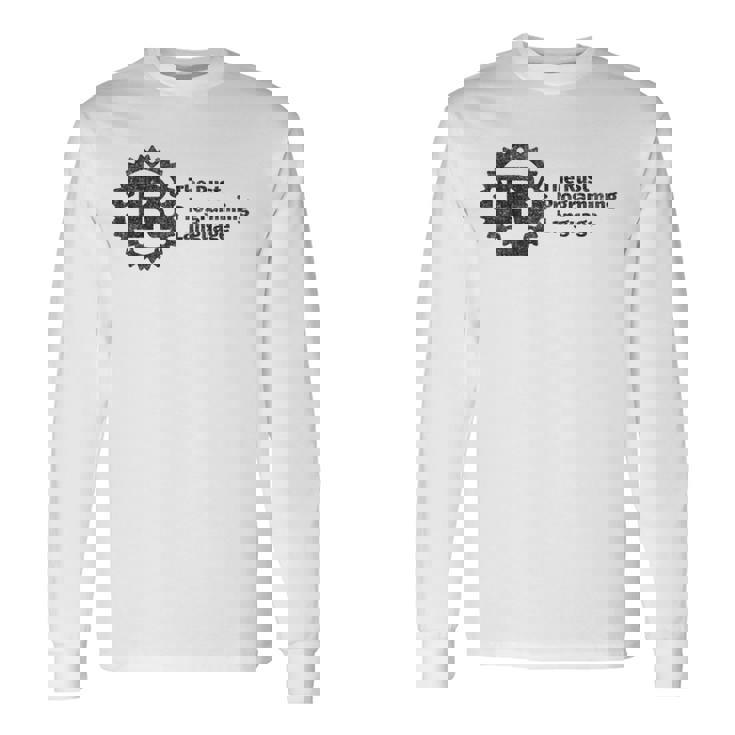 Rust 開発者のためのマルチパラダイムプログラミング言語 長袖tシャツ 長袖Tシャツ ギフトのアイデア