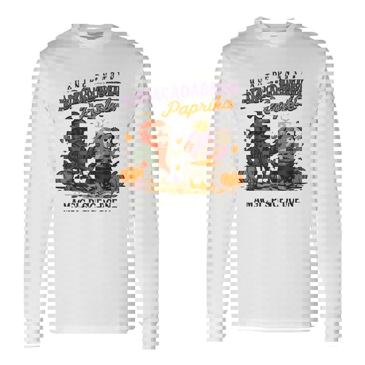 Spice Halloween Costume Haunted Pantry Abracadabruh Paprika Long Sleeve T-Shirt