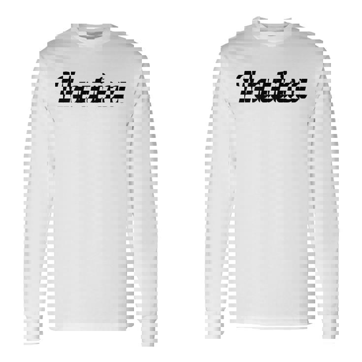 Top Thatays The Name Nautica 長袖Tシャツ