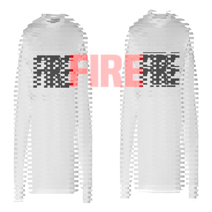 Wildland Hotshot Crew Fire Rescue Department 消防士 長袖Tシャツ