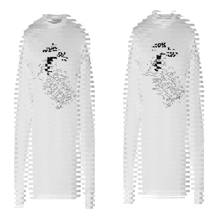 Workaholics シャツ プログラマーハッカーtシャツ 長袖Tシャツ