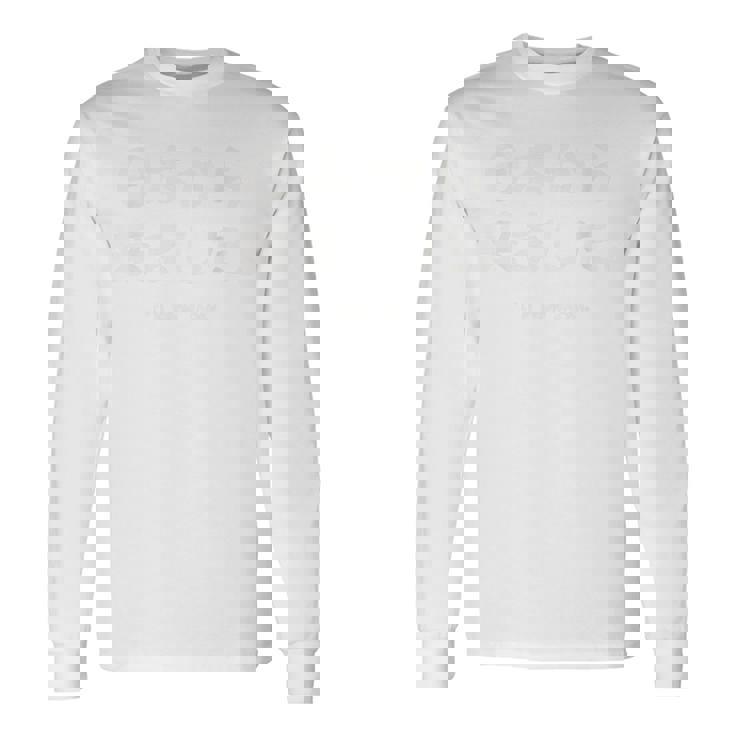 「日本から来ました。I'm From Japan」おもしろ 筆文字！服の裏面に面白い文字入り 長袖Tシャツ