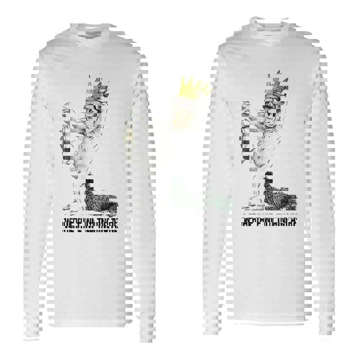 かいじゅうたちのいるところマックス・ダンス 長袖Tシャツ