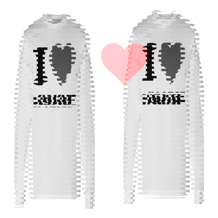 アイハート 春日部ジャパンラブ 日本土産 長袖Tシャツ