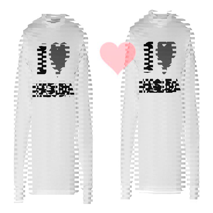 アイハート 蓮田ジャパンラブ 日本土産 長袖Tシャツ