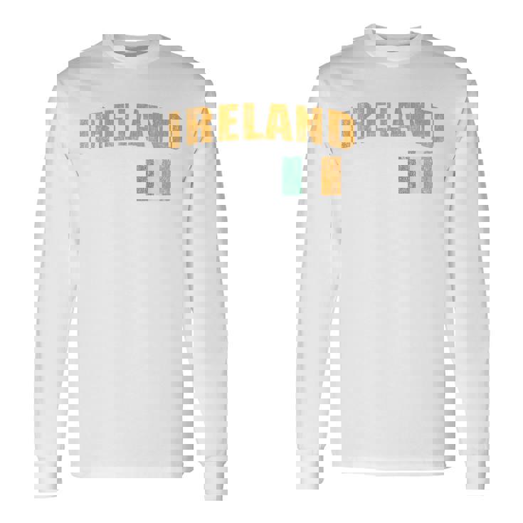 アイルランド国旗 聖パトリックの日 長袖Tシャツ