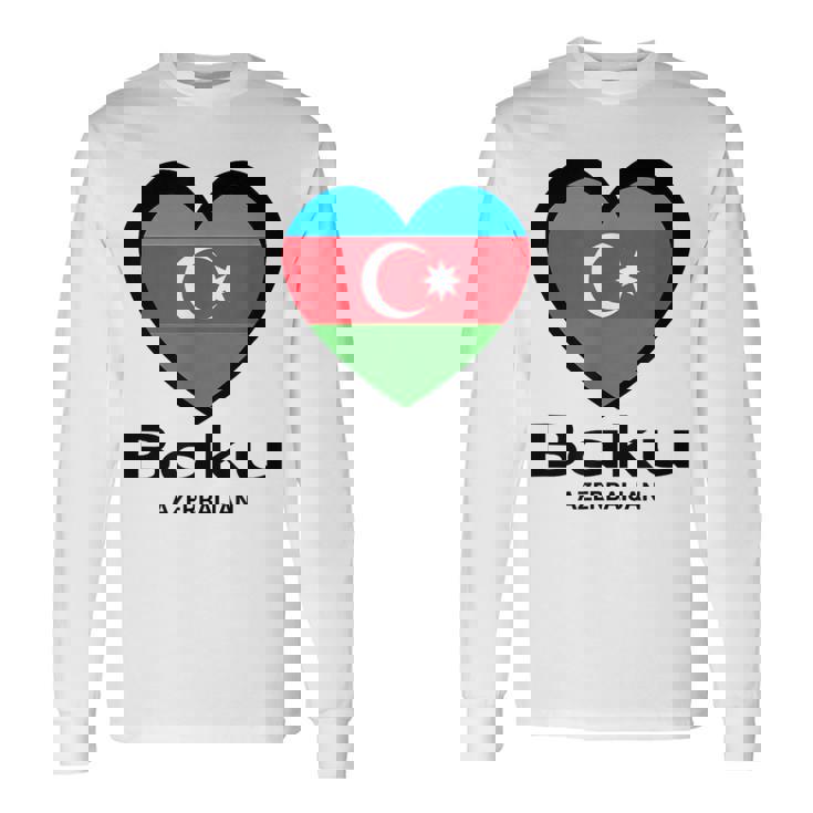 アゼルバイジャン バクー 長袖Tシャツ