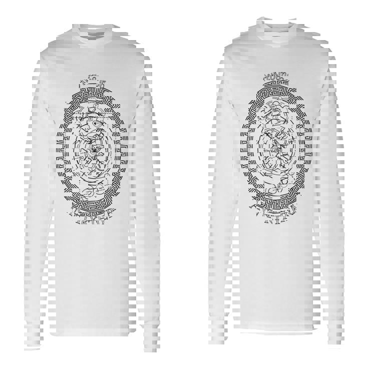 アンティキテラ メカニズム 線引き 長袖tシャツ 長袖Tシャツ